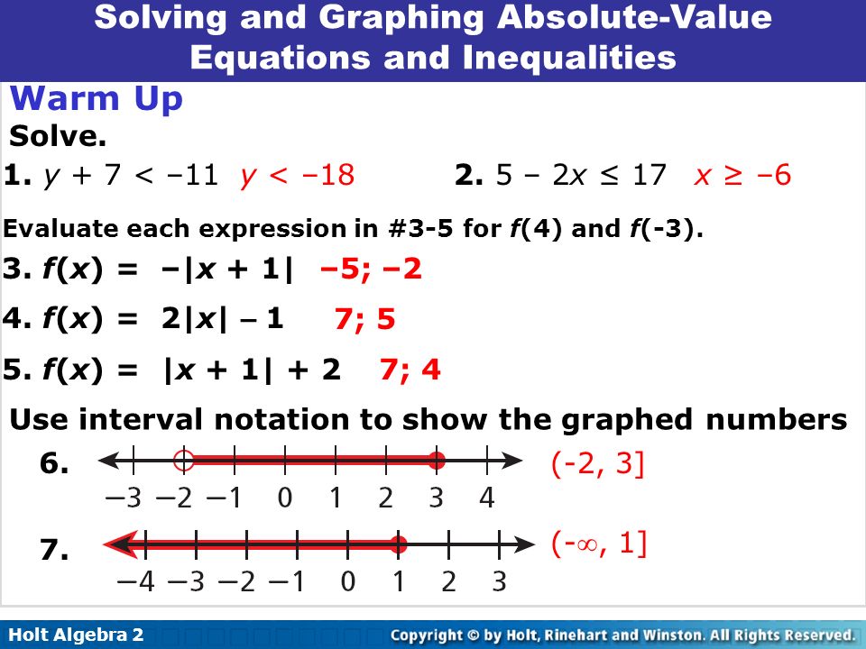 Solve absolute value equations' - PowerPoint PPT Presentation